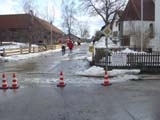 Hochwasser in Frankenhofen