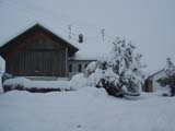 Schneechaos in Frankenhofen, März 2006