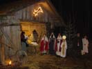 Lebende Krippe in den Wertachauen